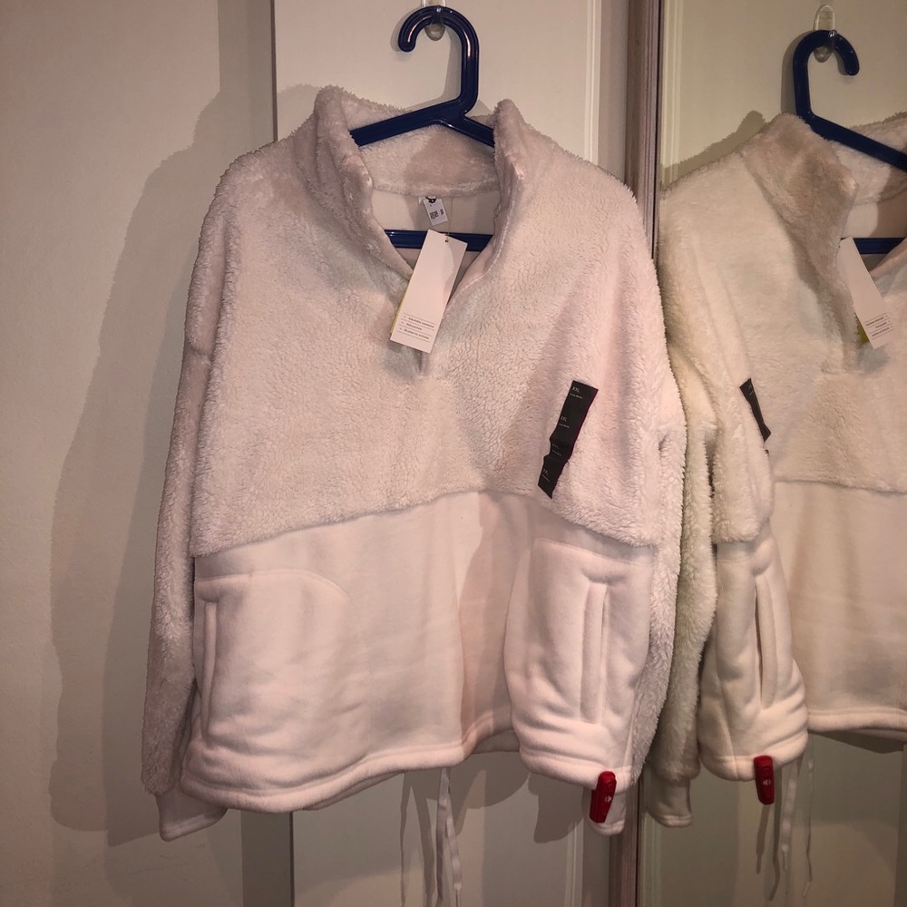fleece quarter zip